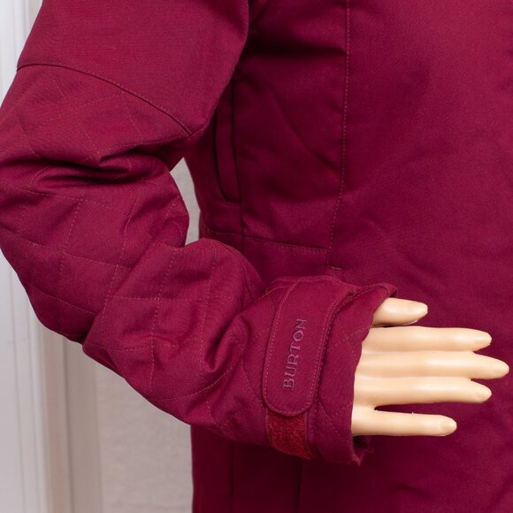 BURTON Jet Set Hooded Parka Ski/Snowboarding Small Jacket - Picture 3 of 9